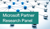 Microsoft Partner Research Panel Microsoft Partner Research Panel